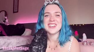 Babe fucked by an ass fuck machine until she screams