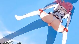 Hentai with Flare Arlgrande enjoying herself for the first time