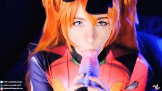 Asuka Langley-Short hair beauty with a red head