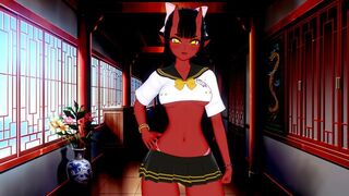 The succubus fucked me in a steamy POV scene