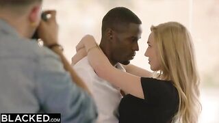The obsession with Kendra Sunderland in this BLACKED scene is evident