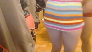 The cute schoolgirl seduced her teacher with her perfect body