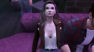 The student seduced the professor to come inside
