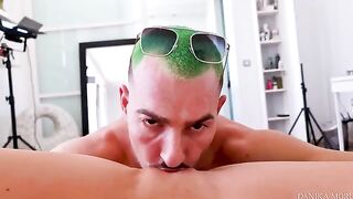 Eat her pussy and fuck her hard with your big dick, just like Danika Mori’s wild rides