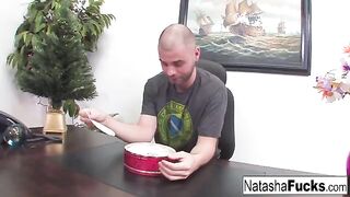 Natasha Nice gets fucked by her boss after work