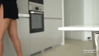 Pervert guy masturbates with his step mom’s help in a taboo scene