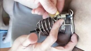 Prostate stimulation with a femdom twist and an intense finish