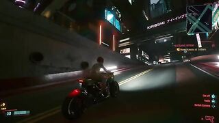 Cyberpunk 2077 Sexy V nude mod gets fucked hard