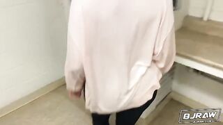Siri Dahl gets her mouth filled with cum in BJRAW scene
