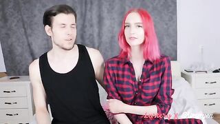 An amateur submissive redhead is collared and fucked - her first BDSM experience