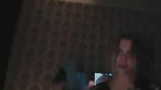 Cock sucking stepmom, a sight to behold after the party