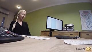A businesswoman needs a loan and has to sleep with the agent to get it