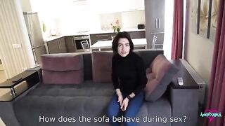 A girl realtor has an affair with a client and gets creampied