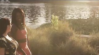 Intense and passionate lesbian sex with the stunning Ana Foxxx