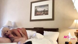 Brandi Bae gets fucked by her fan and gets his cum on her ass