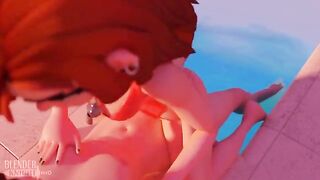 Gravity Falls Wendy Corduroy 3D sound adult version with big ass animation