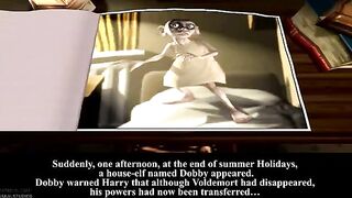 Harry Potter has a dirty encounter with a sexy stepsister in this 3D hentai