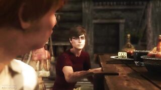 Harry Potter has a dirty encounter with a sexy stepsister in this 3D hentai