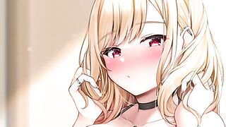 My dress up darling anime with Kitagawa Marin's captivating JOI