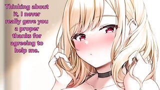 My dress up darling anime with Kitagawa Marin's captivating JOI