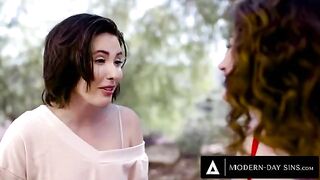 Casey Calvert and Arabelle Raphael ask Casey's Ex-Bf for a threesome