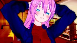 Hentai with the cute Shikimori Micchon from Koikatsu Party to fuck