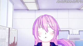 Hentai with the cute Shikimori Micchon from Koikatsu Party to fuck
