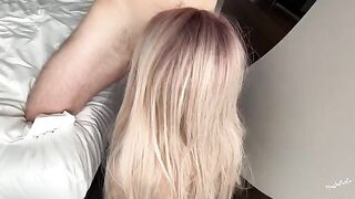 The guy came too early, but brought girlfriend to orgasm after cumshot