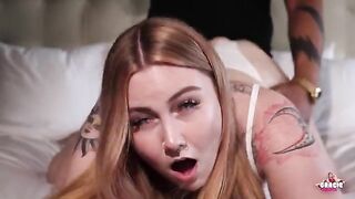 Gracie Squirts, the PAWG from Florida, gets her asshole gapped by BBC
