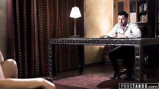 Sex Addict Charlotte Sins Persuades Her Sex Therapist to Cheat with Her
