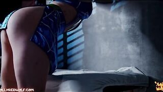 Jolyne Cujoh gets fucked after being caught in a private moment - MollyRedWolf
