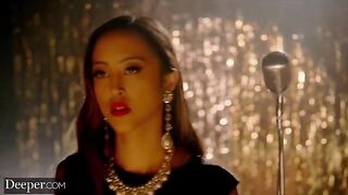 Sultry singer Alexia Anders gets overwhelmed by Anton's intense presence in this captivating Deeper production