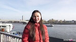 First time rimming and porn with Asia's college girl Luna