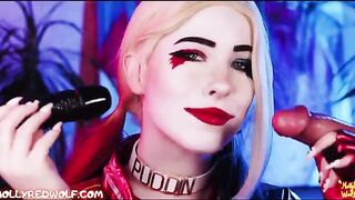 Big cock for Harley Quinn cosplayer - MollyRedWolf