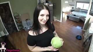 A cum obsessed sister-in-law getting her pussy filled with sperm