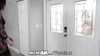 A lonely mom receives a huge BBC as a Mothers Day present