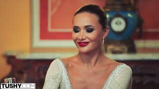 Stunning Venera gets her ass gapped by TUSHY in HD