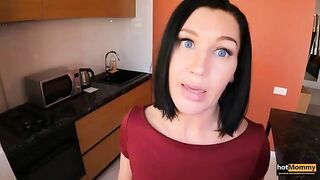 Step son found his step mom handcuffed and fucked her