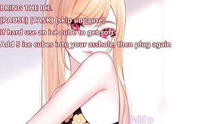 A hot futanari girl with a huge dick fucks me over the weekend