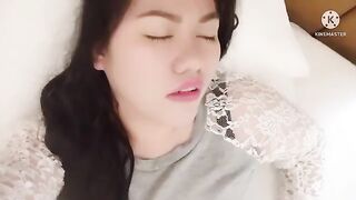 Andrea Masq, a Filipino babe, does naughty things on camera