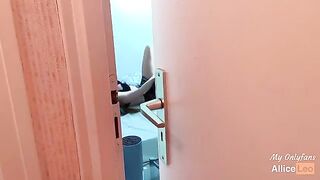 I watch my half-sister masturbating, then I offered her my cock and she accepted!