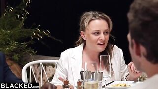 Naughty Stefany fucks with her boyfriend's black brother, reliving their secret affair