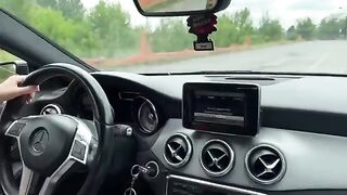 Italian girl buys used car, fucks the seller in it