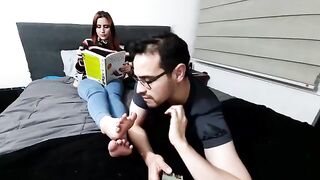 My men have a secret foot fetish, they love feet