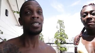 The darkest Brazilian I have ever seen Fernanda Chocolatte getting fucked by a black man