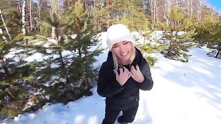 A girl got lost in the forest, met a local guide
