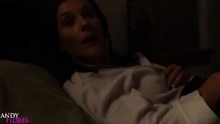 The hot teacher called the sleepover and fucked with the guys