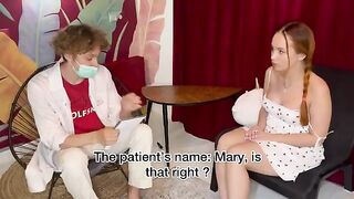 The doctor was upset when the patient lied about her virginity, but they reached an agreement