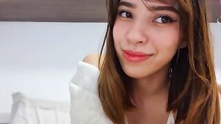 Hot Brazilian JOI action with cute teen Julie Oliver