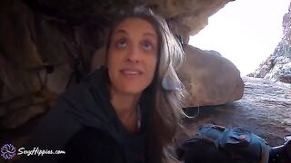 Three hikers got lost and fucked to keep themselves warm